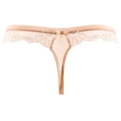 String DRESSING FLORAL Tüll Von Lise Charmel -Modische Unterwäsche string tuell acc0088 nude dressing floral lise charmel