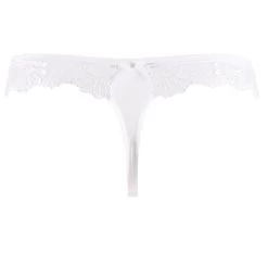 String DRESSING FLORAL Tüll Von Lise Charmel -Modische Unterwäsche string tuell acc0088 weiss dressing floral lise charmel