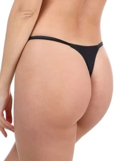 String VALSE Spitze Und Satin Von Prelude Milano 13 String VALSE Spitze Und Satin Von Prelude Milano -Modische Unterwäsche string yd324 schwarz prelude milano 2