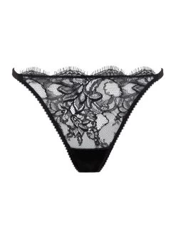 String VALSE Spitze Und Satin Von Prelude Milano 16 String VALSE Spitze Und Satin Von Prelude Milano -Modische Unterwäsche string yd324 schwarz prelude milano 3