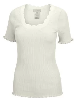 70% Seide 30% Baumwolle T-Shirt RIPP Von Eva B. Bitzer -Modische Unterwäsche t shirt champagner 27338233 jersey rip eva b bitzer 7 1