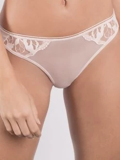 Tüll String SIN Von Maison Lejaby -Modische Unterwäsche tanga apricot 19162 sin maison lejaby 1