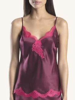 100% Seide Top SOIE D´AMOUR Von Aubade -Modische Unterwäsche top seide beere ms38 soie d amour aubade 5