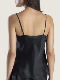 100% Seide Top SOIE D´AMOUR Von Aubade -Modische Unterwäsche top seide schwarz ms38 soi d amour aubade 2