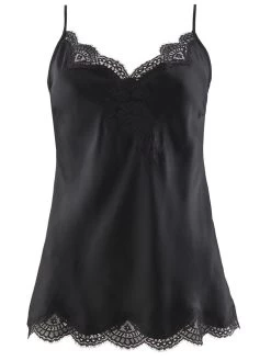 100% Seide Top SOIE D´AMOUR Von Aubade -Modische Unterwäsche top seide schwarz ms38 soi d amour aubade