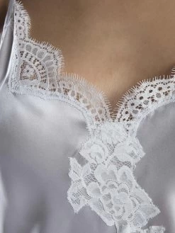 100% Seide Top SOIE D´AMOUR Von Aubade -Modische Unterwäsche top seide silber ms38 soie d amour aubade 4