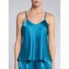 Seidentop CARLA Von Vivis -Modische Unterwäsche top v0001 carla blau vivis 3 2