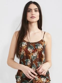 100% Seide Trägertop KLASSIK SATIN Unifarben Von Eva B. Bitzer -Modische Unterwäsche traegertop seide mokka safari 27318213 klassik satin eva b bitzer 2 9