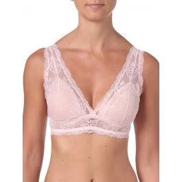 Triangel-BH Bügellos COLETTE Rosa Aus Spitze Von Imec 3 Triangel-BH Bügellos COLETTE Rosa Aus Spitze Von Imec