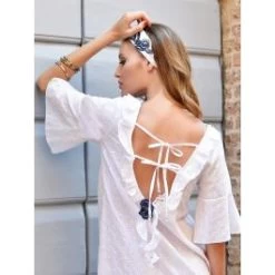 Sommerkleid Mit Lochstickerei FIORI Von Chiara Fiorini