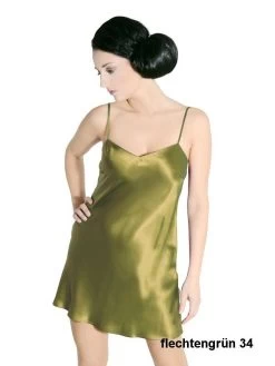 100% Seide Unterkleid SOIE ODA Satin Von Marjolaine -Modische Unterwäsche unterkleid seide oda flechtengruen marjolaine 1 1 1 1