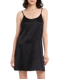 Seidenunterkleid SEDUZIONE DI SETA Stretchseide Von Gattina -Modische Unterwäsche unterkleid seide schwarz 381400 seduzione di seta gattina 1 1 1