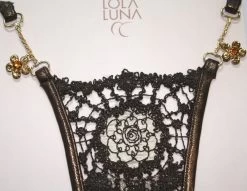Lola Luna String VARNA Gold-schoko 17 Lola Luna String VARNA Gold-schoko -Modische Unterwäsche varna detail lola luna micro string 2