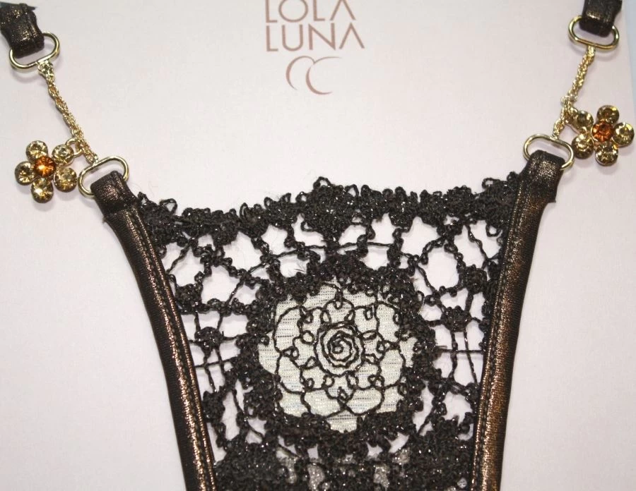 Lola Luna String VARNA Gold-schoko 9 Lola Luna String VARNA Gold-schoko – Bild 7