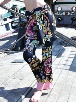 Viscose Strandhose BARI Schwarz-bunt Von Chiara Fiorini -Modische Unterwäsche viscose strandhose cf0704 schwarz bunt chiara fiorini 2 1