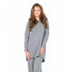 Wolle-Longshirt COSY LABEL DRESS Von Bee Dees
