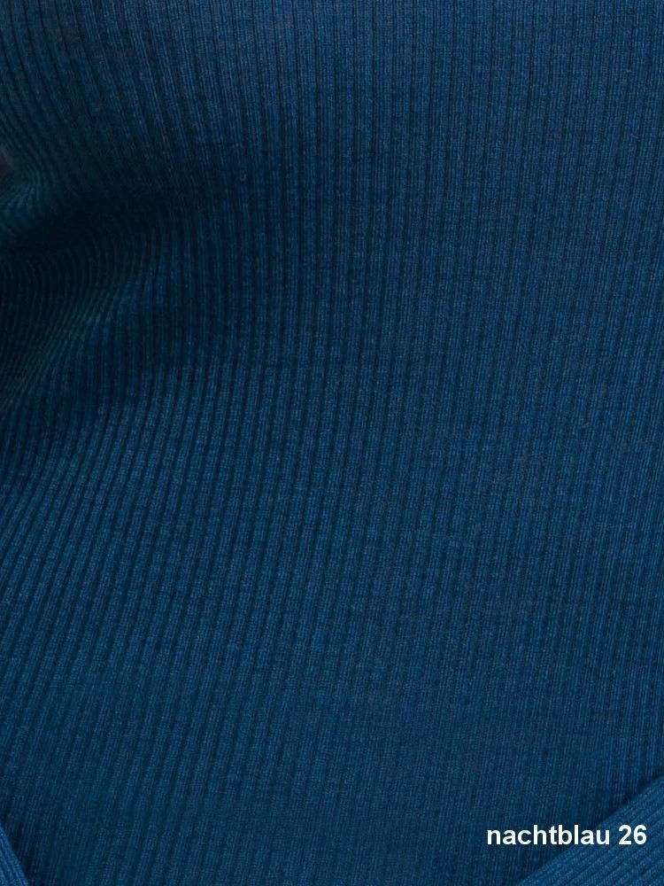 Merinowolle-Seide UNTERHEMD Gerippt Mit Spitze Von Artimaglia 9 Merinowolle-Seide UNTERHEMD Gerippt Mit Spitze Von Artimaglia – Bild 7