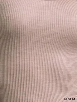 Merinowolle-Seide CAMISOLE TOP Gerippt Von Artimaglia -Modische Unterwäsche wolle seide ripp zenzero 61 artimaglia madiva 8